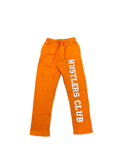 Hustlers Club Sweatpants “Orange”