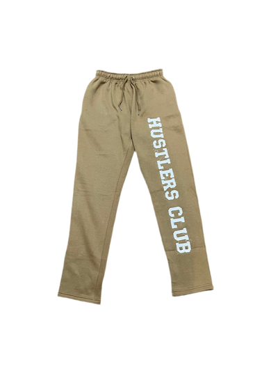 Hustlers Club Sweatpants “Beige”