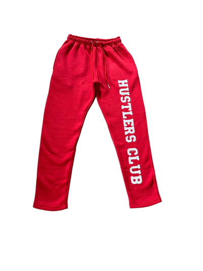 Hustlers Club Sweatpants “Red”